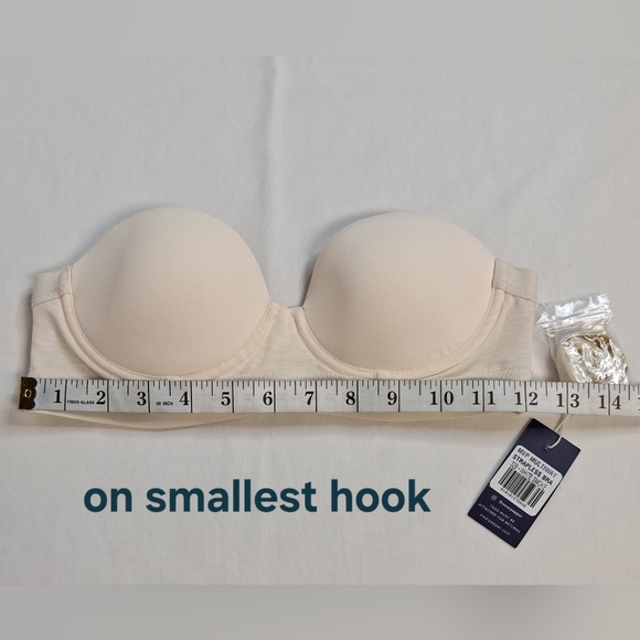 NEW Pepper MVP Multiway Strapless Bra Size 32B White Smoke New W/Tag - Picture 6 of 15